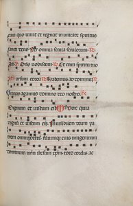 Missale, Pol. 154 Music for Exultel, 1469.