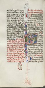 Missale: Fol. 208v: Ascensão de Cristo, 1469. de Bartolomeo Caporali