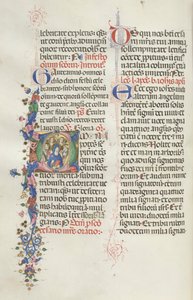 Missale: Fol. 322v: A Virgem entre os Apóstolos e Santos, 1469. de Bartolomeo Caporali