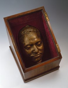Máscara mortuária de Pedro I, 1725 de Bartolomeo Carlo Rastrelli