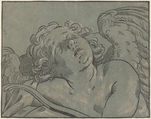 Cupido dormindo