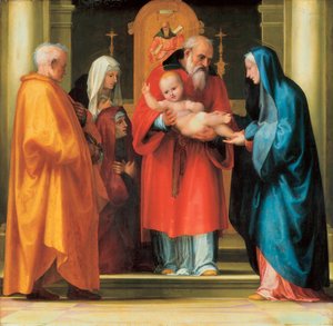Apresentação de Jesus no Templo (detalhe)