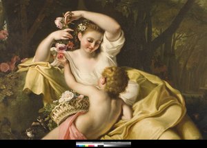 Alegoria da Primavera, 1705-09 (detalhe de 3497528)