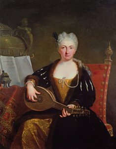 Retrato de Faustina Bordoni, cantora de Handel, c.1830 (óleo sobre tela) de Bartolomeo Nazari
