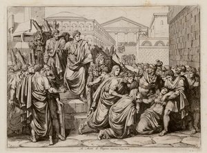 Morte de Virgínia, 449 a.C. (gravura)