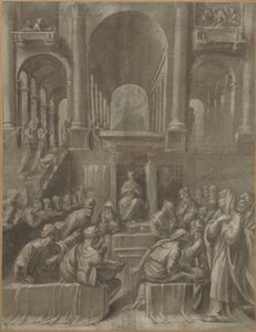 Cristo entre os médicos de Bartolomeo Ramenghi