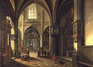 Interior de uma Catedral