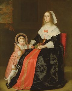 Retrato de uma mãe e filho, 1644