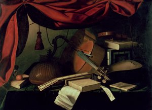 Natureza Morta Musical de Bartolommeo Bettera