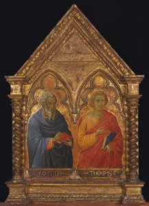 Santos Matthias e Thomas, c. 1350.