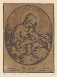 Maria com a Criança Cristo de Bartolommeo Coriolano