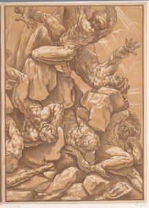 Queda dos gigantes (parte quatro) de Bartolommeo Coriolano