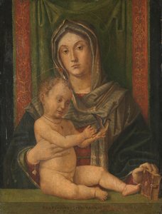 Virgem e Criança de Bartolommeo Montagna (workshop of)