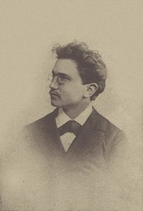Retrato do Compositor Hans Huber 1852-1921, 1898. de Basel . Photo studio Taescher and
