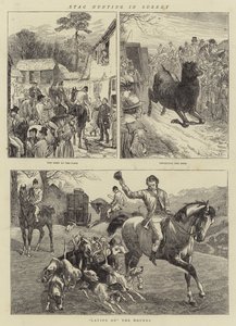 Caça ao Cervo em Surrey de Basil Bradley