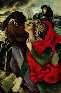 As Irmãs Bronte (óleo sobre tela) de Basil Taylor