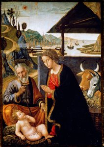 A Natividade de Cristo, final do século XV ou início do século XVI.