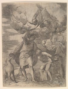 O Anjo Que Fica no Braço de Abraão, depois de 1552.