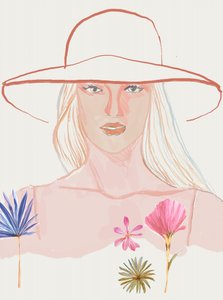 Chapéu de Verão «Serene Woman» de Beate Tubach