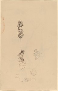 Estudos para Design de Joias [reto] de Beatrice Godwin Whistler