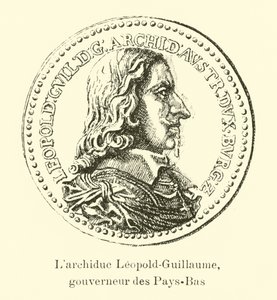 Arquiduque Leopold Wilhelm da Áustria, governador dos Países Baixos de Belgian School