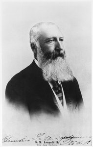 Retrato de Leopoldo II (1835-1909) Rei da Bélgica