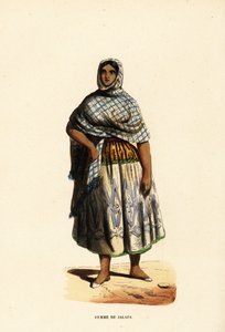 Mulher da cidade de Xalapa, Veracruz, México de Belgian School