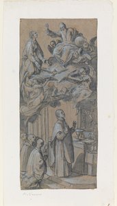 Visão durante uma missa