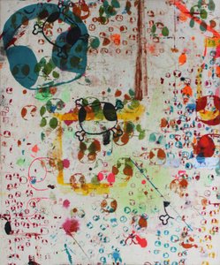 Story Telling, 2007 (impressão de tela em tela crua)