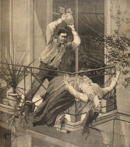 Uma mãe morta por seu filho, de &39;Le Petit Parisien&39;, 20 de setembro de 1891