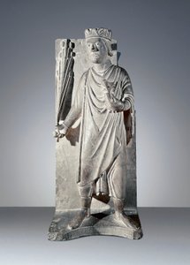 Abril, estátua do Ciclo dos Meses, Baptistério de Parma