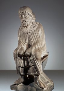 Janeiro, estátua do Ciclo dos Meses, Baptistério de Parma