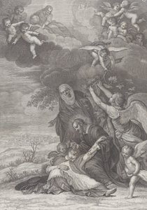 Milagre de um santo, 1777 de Benedetto Eredi
