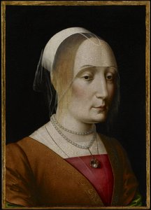 Retrato de uma jovem mulher de Benedetto Ghirlandaio