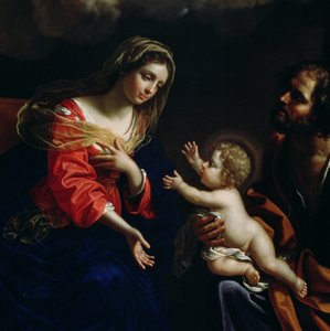 A Sagrada Família, detalhe, 1682