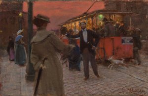 Bonde Romano, 1905 de Benes Knupfer