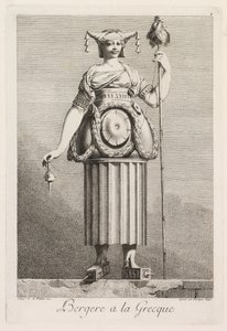 Máscara Grega: Pastora Grega (ilustração 4)