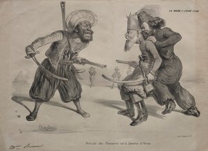 Posições de poder sobre a questão do Oriente de Benjamin (Benjamin Roubaud)