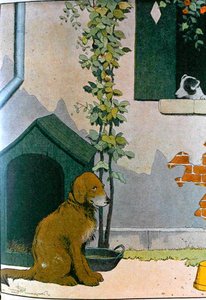 Cão, ilustração de 