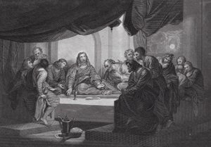 A Última Ceia (gravura) de Benjamin (after) West