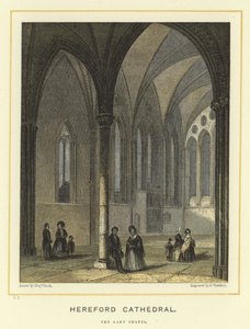 Catedral de Hereford, a capela da senhora de Benjamin Baud