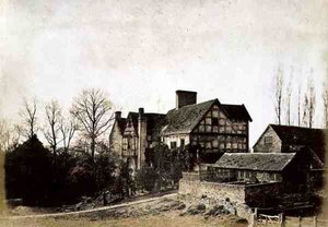 Bredicot Court, c.1852 (estampa de albumen) de Benjamin Brecknell Turner