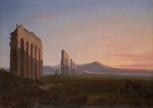Vista da Campagna Romana de Benjamin Champney