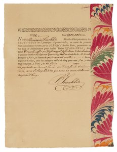 Carta de Benjamin Franklin