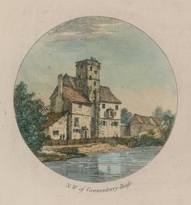 Noroeste a oeste de Canonbury House, Islington