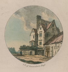 Sul a leste de Cannonbury House, Islington