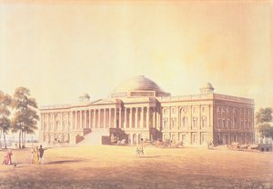 Capitólio dos Estados Unidos, gravado por Thomas Sutherland, 1825 (aquatint)
