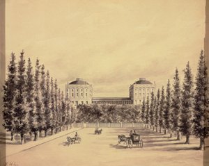 Capitólio dos Estados Unidos da Pennsylvania Avenue, c.1814
