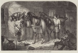 Cavalos ásperos para clima gelado de Benjamin Herring