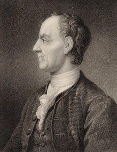 Retrato do matemático Leonhard Euler 1707-1783, 1850. de Benjamin Holl